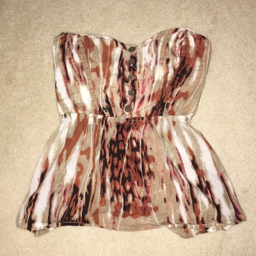 Beautiful strapless top